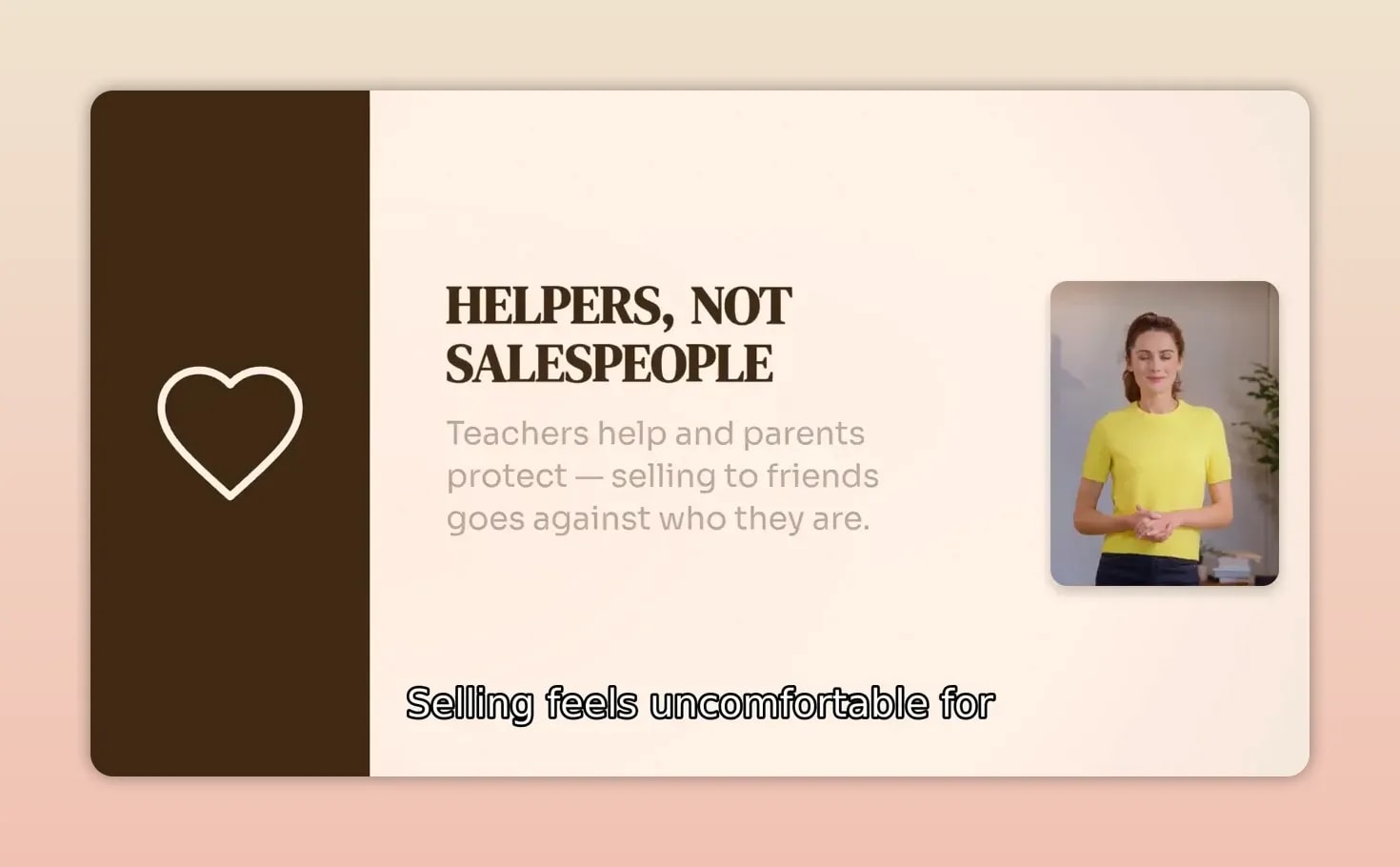 How to Biohack Your Schedule to Earn $500 a Day Without Selling Slide reading helpers not salespeople with smaller text about teachers and parents