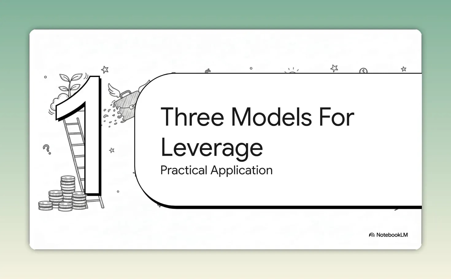 Randy Gage’s Safe Is the New Risky: Why Playing It Safe Can Be Your Biggest Financial Risk Diagram titled 3 Leverage Models showing information entrepreneurship, real estate and network marketing
